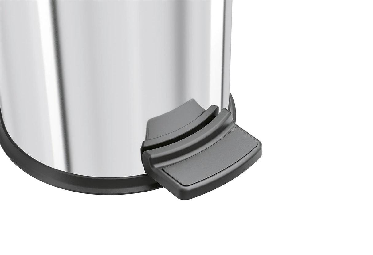 HAILO Tret-Kosmetikeimer Solid S 3l Ø18cm Edelstahl Inneneimer verzinkt