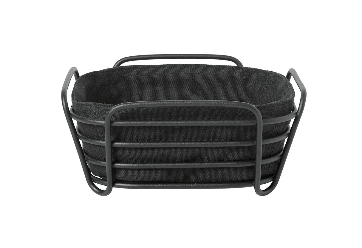 BLOMUS Brotkorb Delara 21x21x9,3cm schwarz
