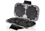 UNOLD Waffeleisen 48241 für 2 Waffeln in Herzform, 1200 W silber