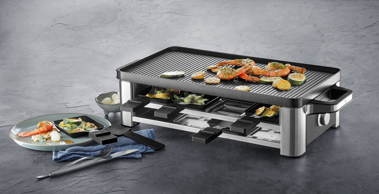 WMF Raclette Lono mit 8 Pfannen