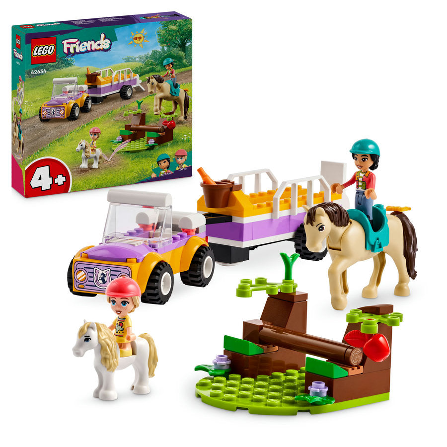 LEGO Friends Pferde- und Pony-Anhänger 42634