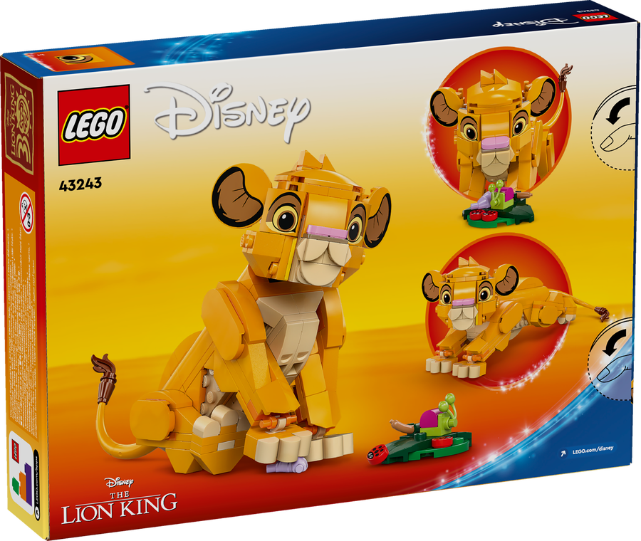 LEGO Disney Classic Simba, das Löwenjunge des Königs 43243