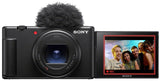 Sony Vlog-Kamera ZV-1 II - verstellbares Display für Vlogging, Ultraweitwinkel-Zoomobjektiv, 4K Video, multidirektionales Mikrofon