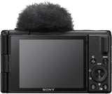 Sony Vlog-Kamera ZV-1 II - verstellbares Display für Vlogging, Ultraweitwinkel-Zoomobjektiv, 4K Video, multidirektionales Mikrofon