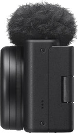 Sony Vlog-Kamera ZV-1 II - verstellbares Display für Vlogging, Ultraweitwinkel-Zoomobjektiv, 4K Video, multidirektionales Mikrofon