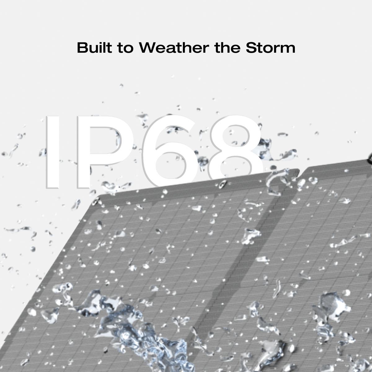 EcoFlow Solarpanel tragbar schwarz 60 W-0% MwSt. (gem. � 12 Abs. 3 UStG)