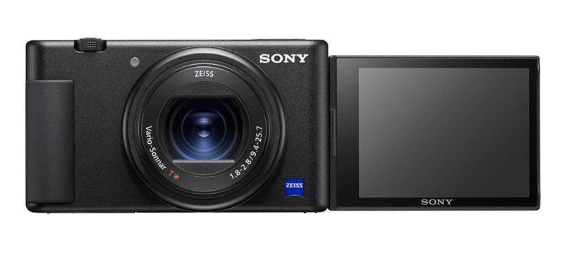 Sony Vlog-Kamera ZV-1 - seitlich klappbares Selfie-Display für Vlogging