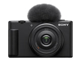 Sony Vlog Kamera ZV-1F - Klapp- und drehbares Display, 4K Video, Slow- Motion, Vlog Funktionen