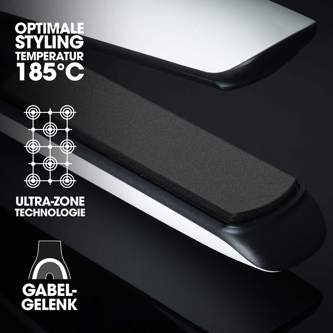 ghd Glätteisen platinum+  weiß
