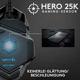 Logitech Gaming Maus G502 Hero mit Kabel schwarz
