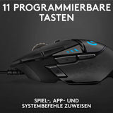 Logitech Gaming Maus G502 Hero mit Kabel schwarz