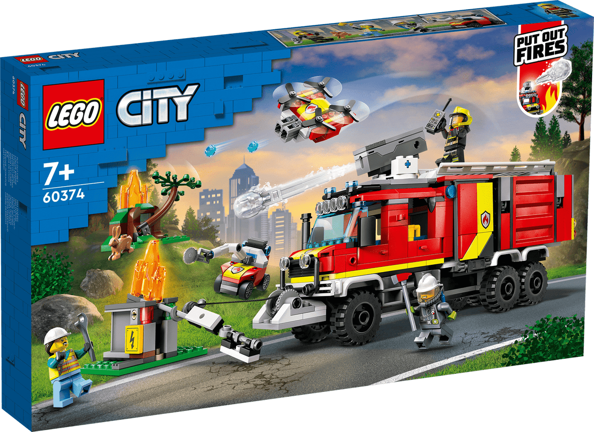 LEGO City Einsatzleitwagen der Feuerwehr 60374
