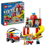 LEGO City Feuerwehrstation und Löschauto
