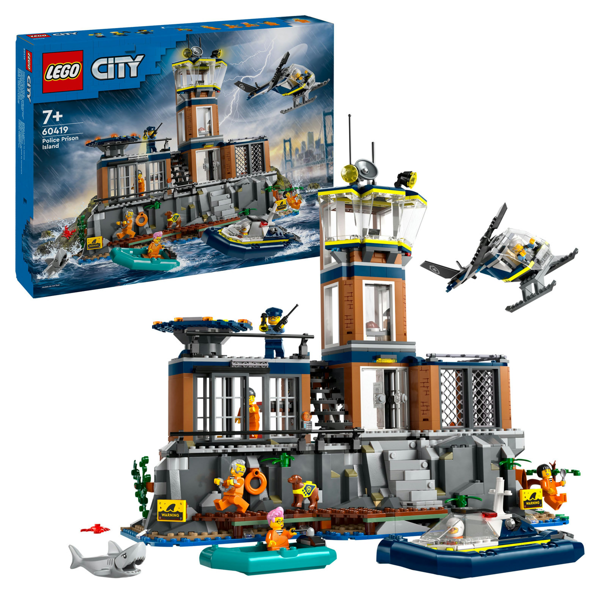 LEGO City  - Polizeistation auf der Gefängnisinsel