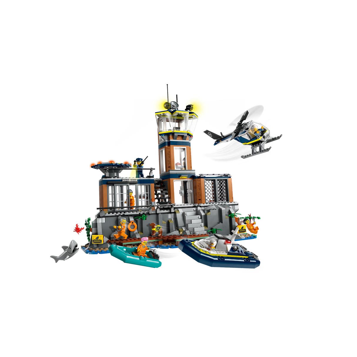 LEGO City  - Polizeistation auf der Gefängnisinsel