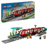 LEGO City - Straßenbahn mit Haltestelle