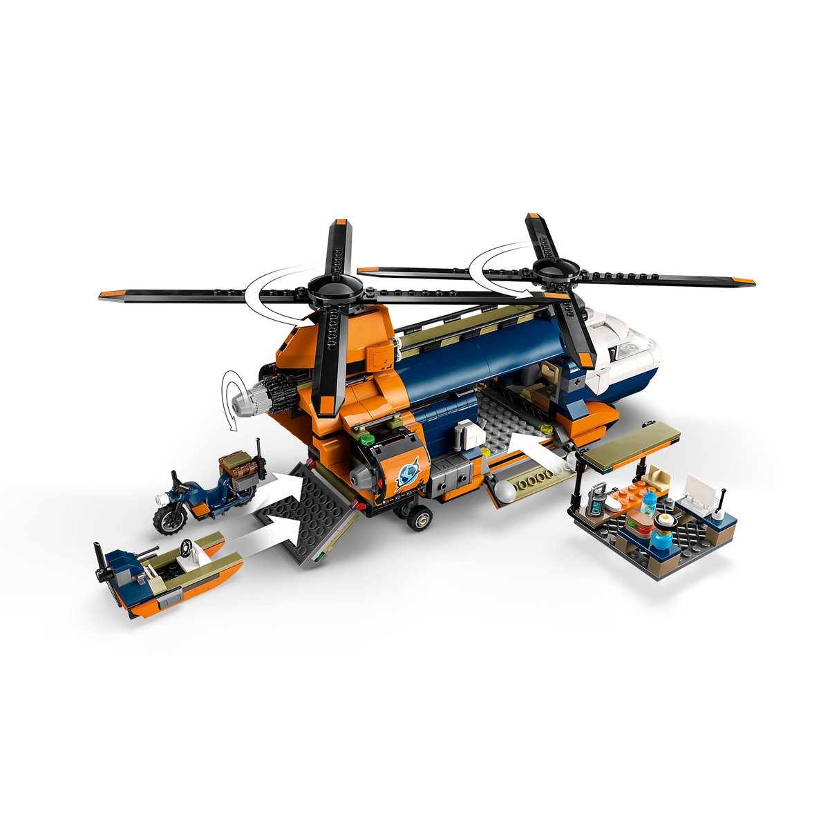 LEGO City Dschungelforscher-Hubschrauber 60437