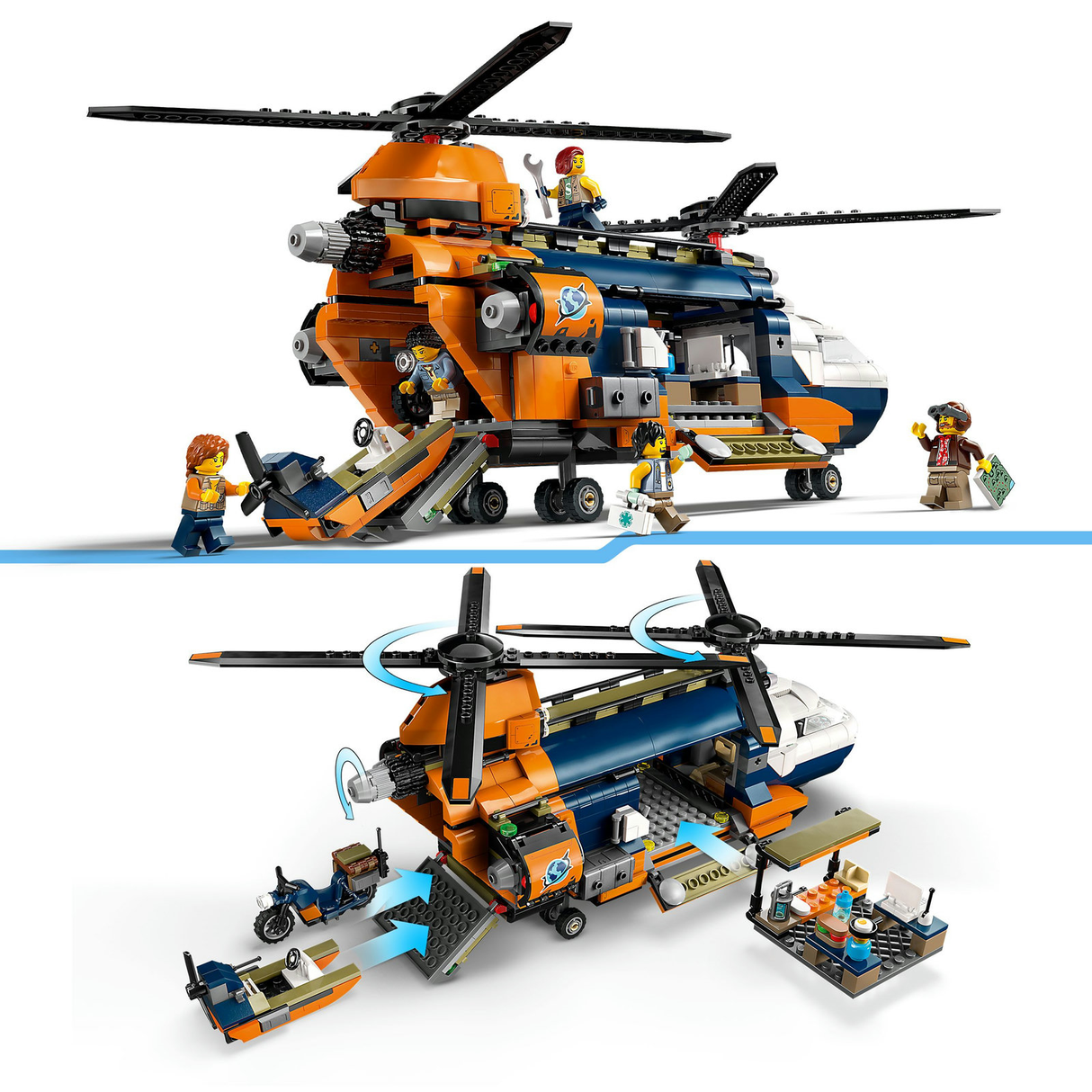 LEGO City Dschungelforscher-Hubschrauber 60437