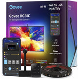 Govee DreamView TV-Hintergrundbeleuchtung für 55-65 Zoll Fernseher