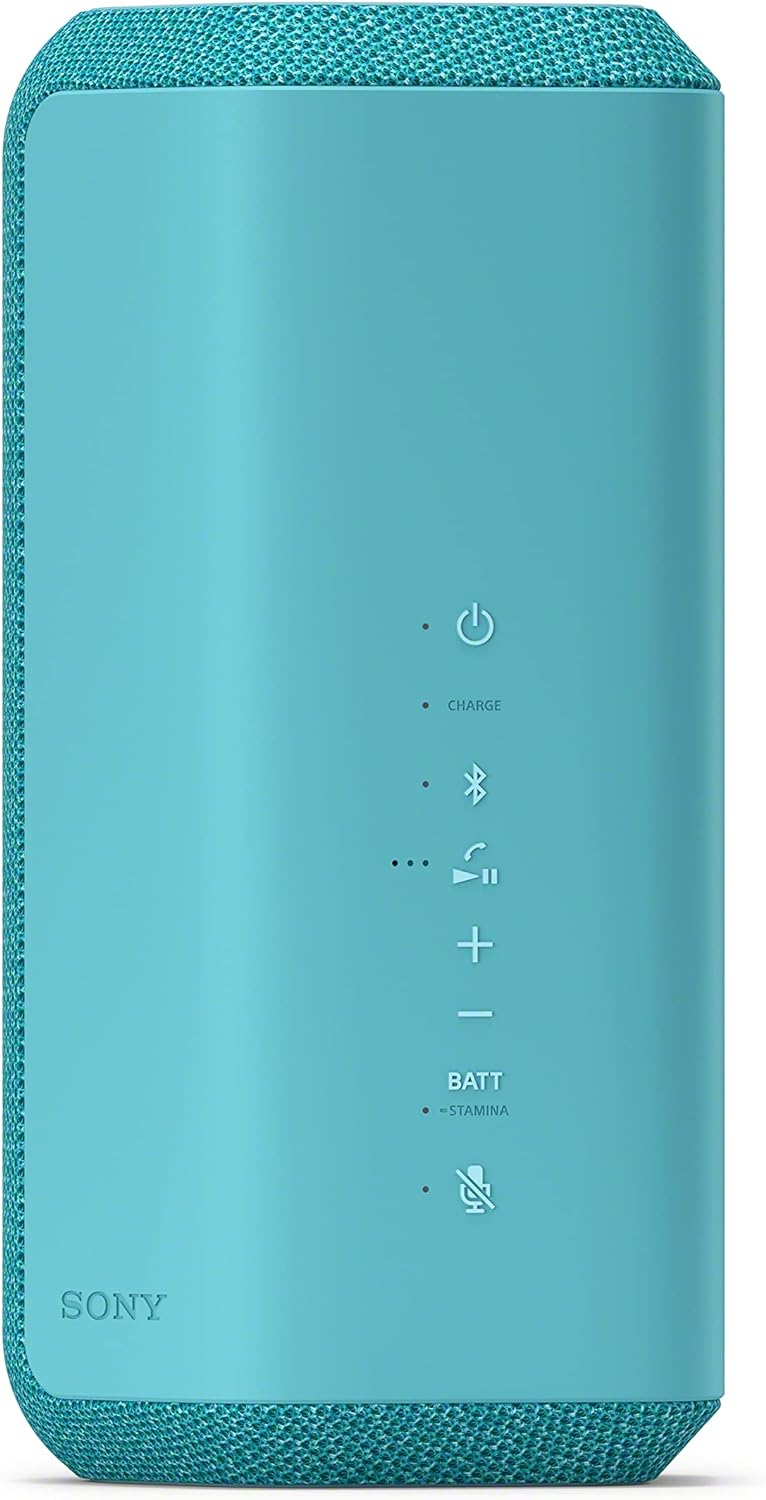 Sony SRS-XE300 - Tragbarer kabelloser Bluetooth-Lautsprecher mit breitem Klangbild - wasserdicht, stoßfest,, blau