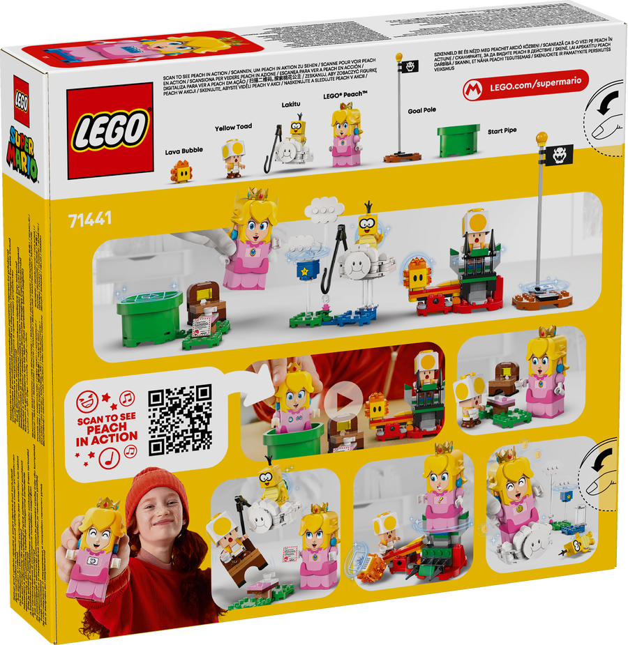 LEGO Super Mario Abenteuer mit der interaktiven Peach 71441