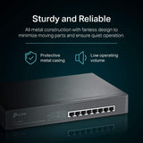 TP-Link 8-Port Gigabit Switch with 8-Port PoE+