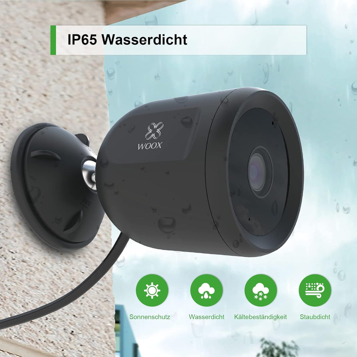 R9044 Smart Outdoor 2MP Kamera kabelgebunden WiFi und LAN
