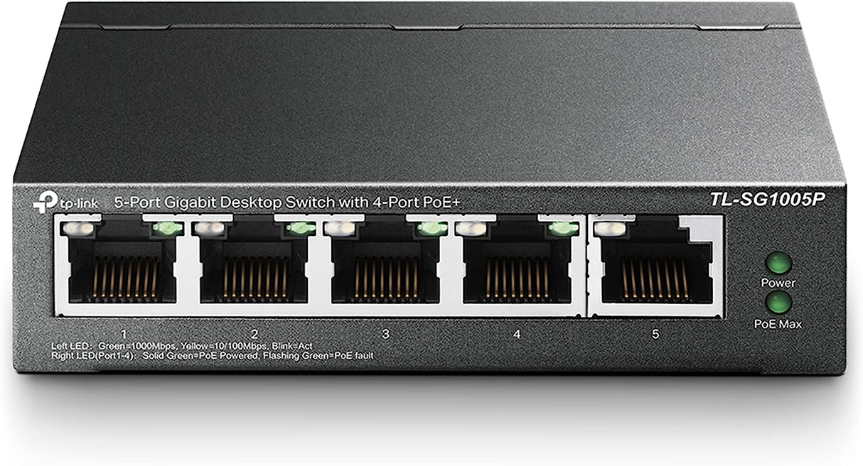 TP-Link 5-Port Gigabit Desktop Switch with  4-Port PoE