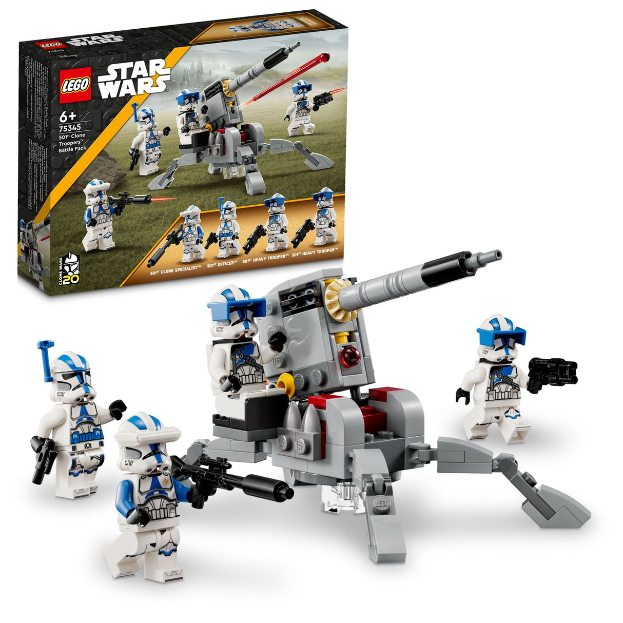 LEGO Star Wars - 501st Clone Troopers Battle Pack 75345