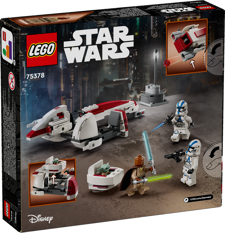 LEGO Star Wars Flucht mit dem BARC Speeder 75378