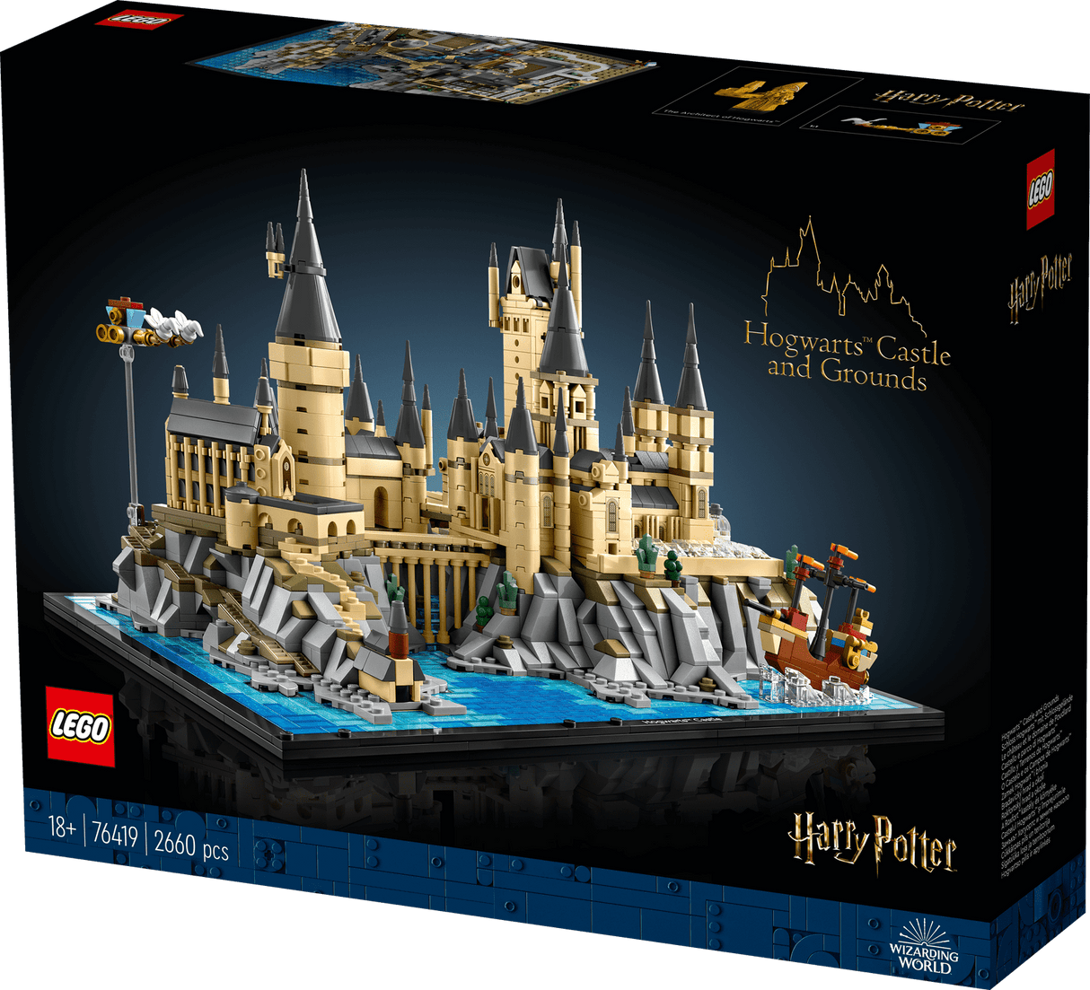 LEGO Harry Potter Schloss Hogwarts™ mit Schlossgelände 76419