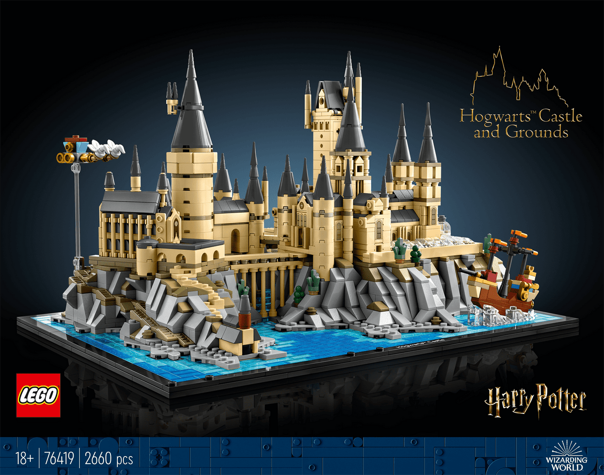 LEGO Harry Potter Schloss Hogwarts™ mit Schlossgelände 76419