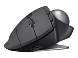 Logitech MX Ergo Maus Trackball kabellos Black