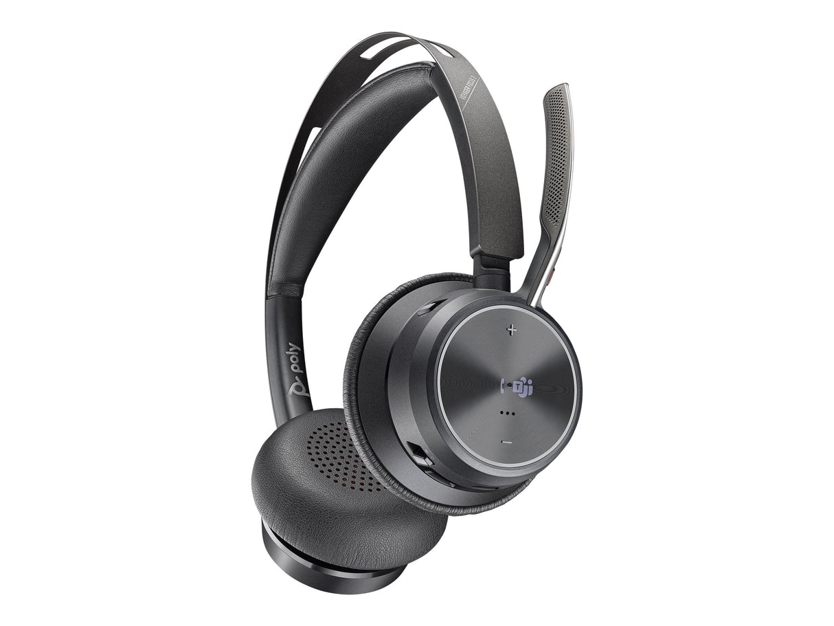 Poly Headset Voyager Focus 2 UC mit Ladestation