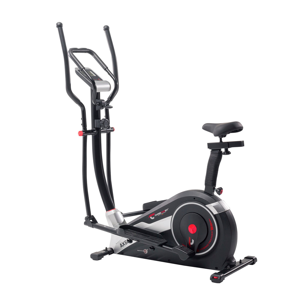 Christopeit Hybride Trainer AX 6500, Heim- Crosstrainer 2 in 1