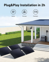 Anker Solix RS40P Balkonkraftwerk Set 1780W Solarmodule 3200Wh Speicher 6000 Ladezyklen 800W erweiterbar Plug and Play