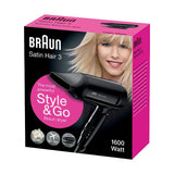 Braun Satin Hair 3 Style & Go Reisehaartrockner