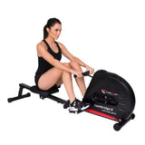 Christopeit Ruderzugmaschine Cambridge II Black Edition