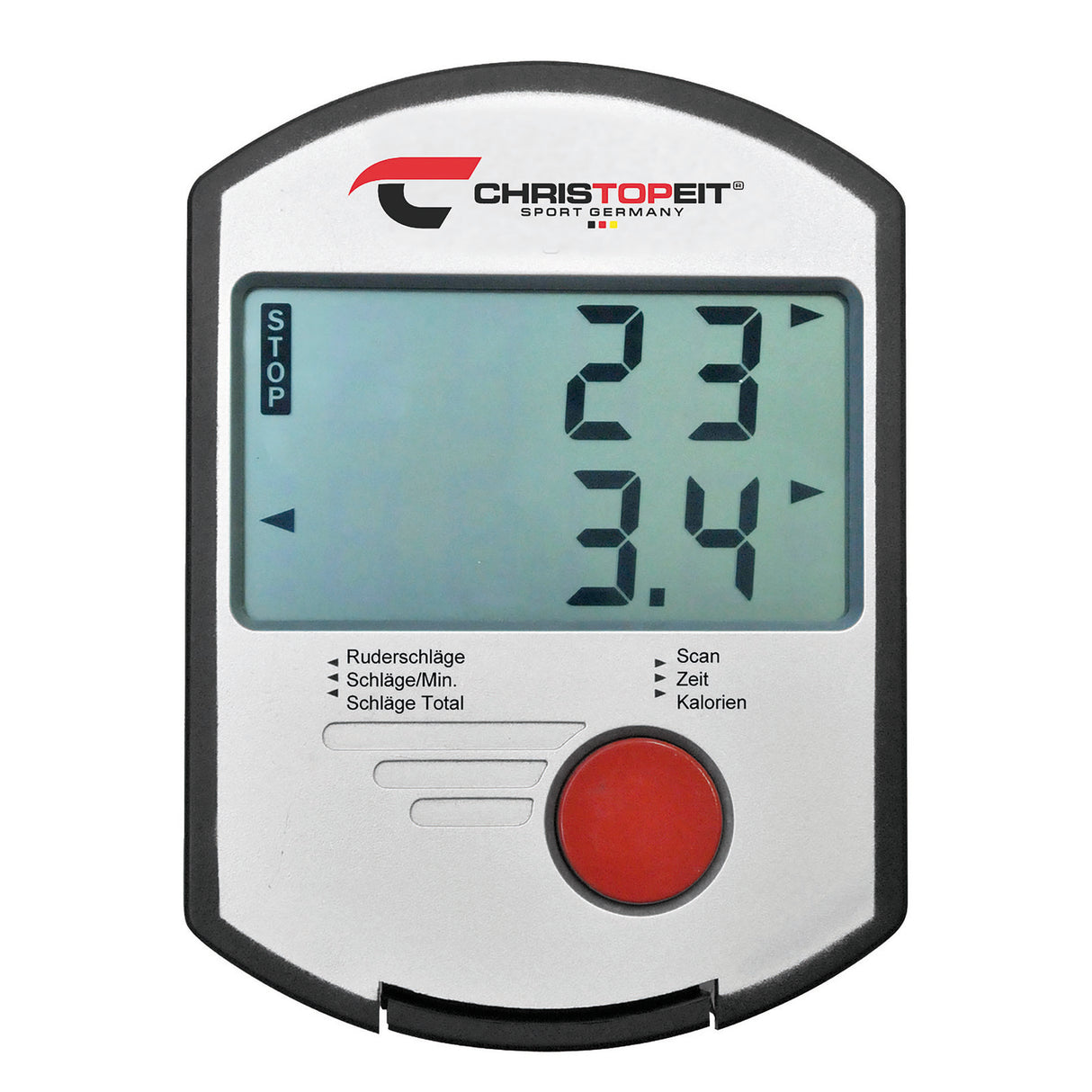 Christopeit Ruderzugmaschine Cambridge II Black Edition