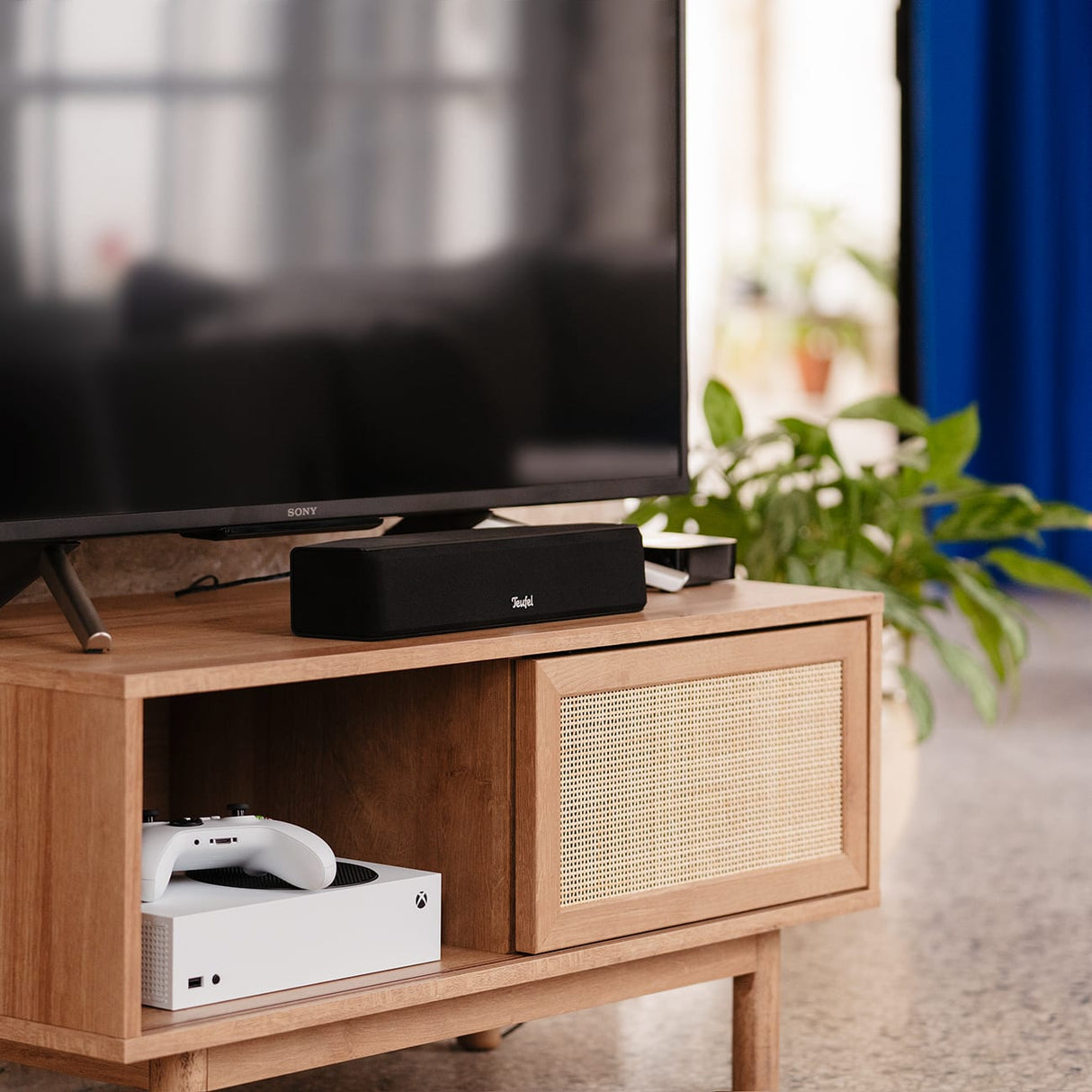 Teufel Heimkino Cinebar One schwarz