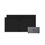 Anker SOLIX Balkonkraftwerk 2x540W MI80 800W Speicher E1600 + Bodenhalter
