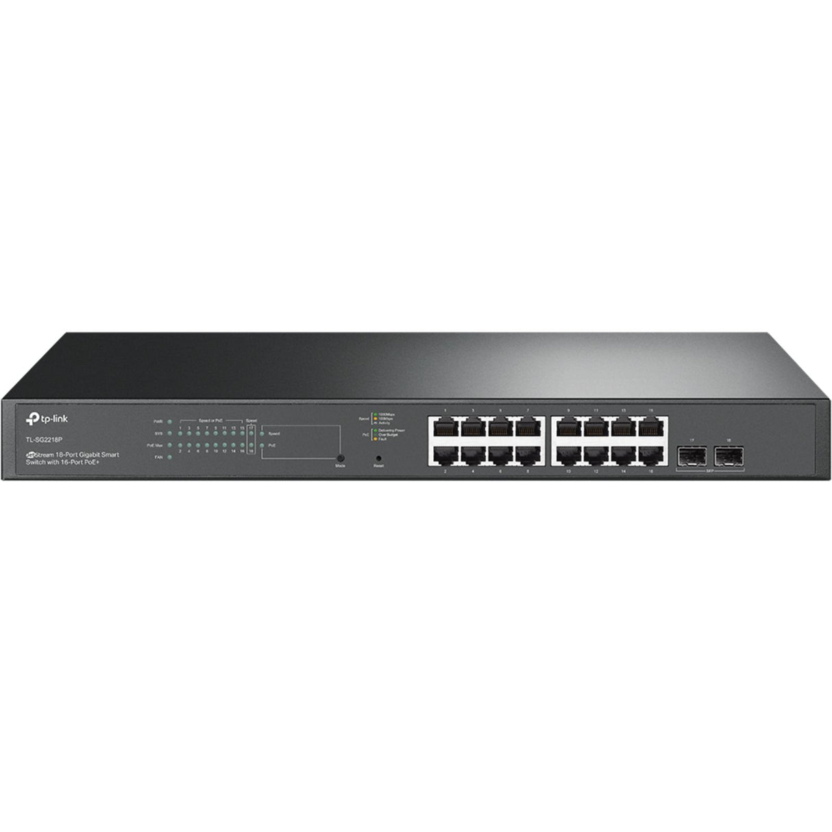TP-Link JetStream 8-Port Gigabit Smart PoE+ Switch mit 2 SFP Slots