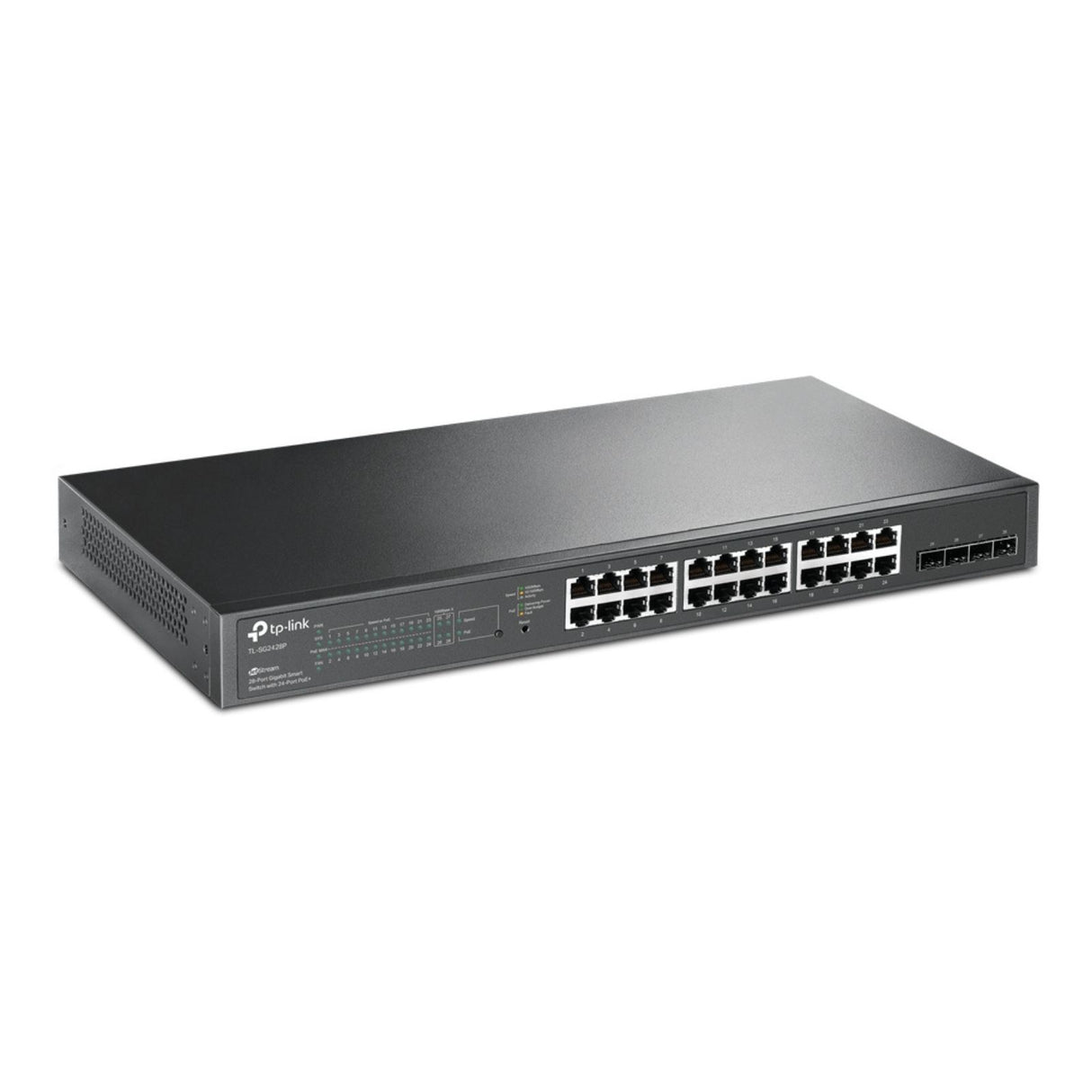 TP-Link JetStream 28-Port Gigabit Smart Switch mit 24-Port PoE+