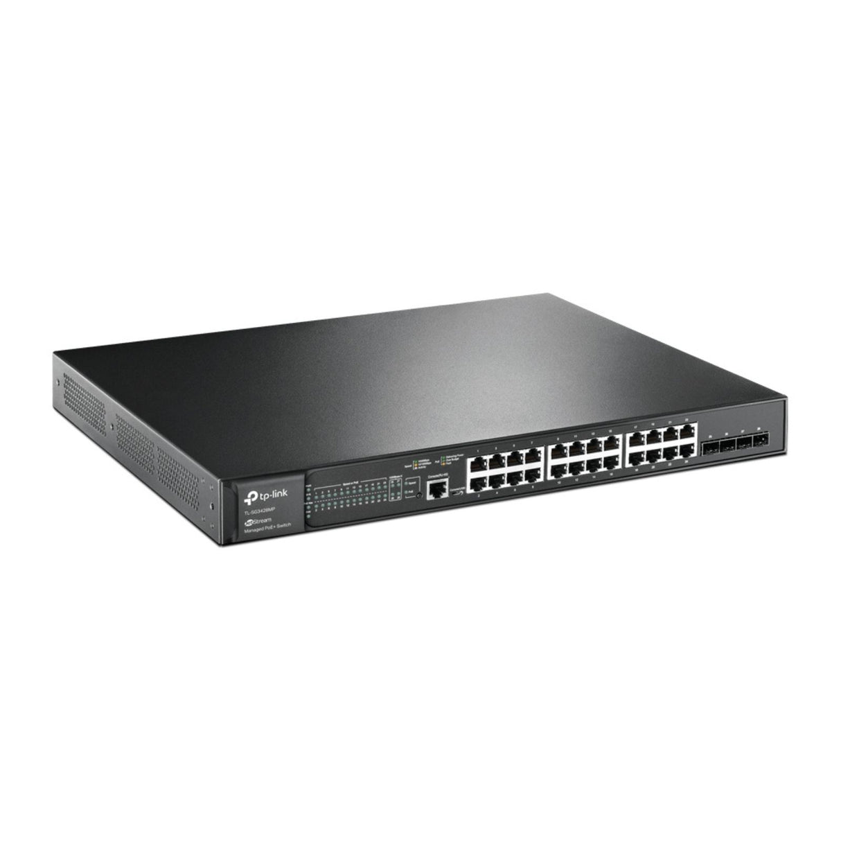 TP-Link JetStream 28-Port Gigabit L2 Managed Switch mit 24-Port PoE+