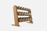 NOHRD DumbBells 18er-Hantelset mit Ablage (5-25kg)
