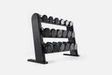 NOHRD DumbBells 18er-Hantelset mit Ablage (5-25kg)