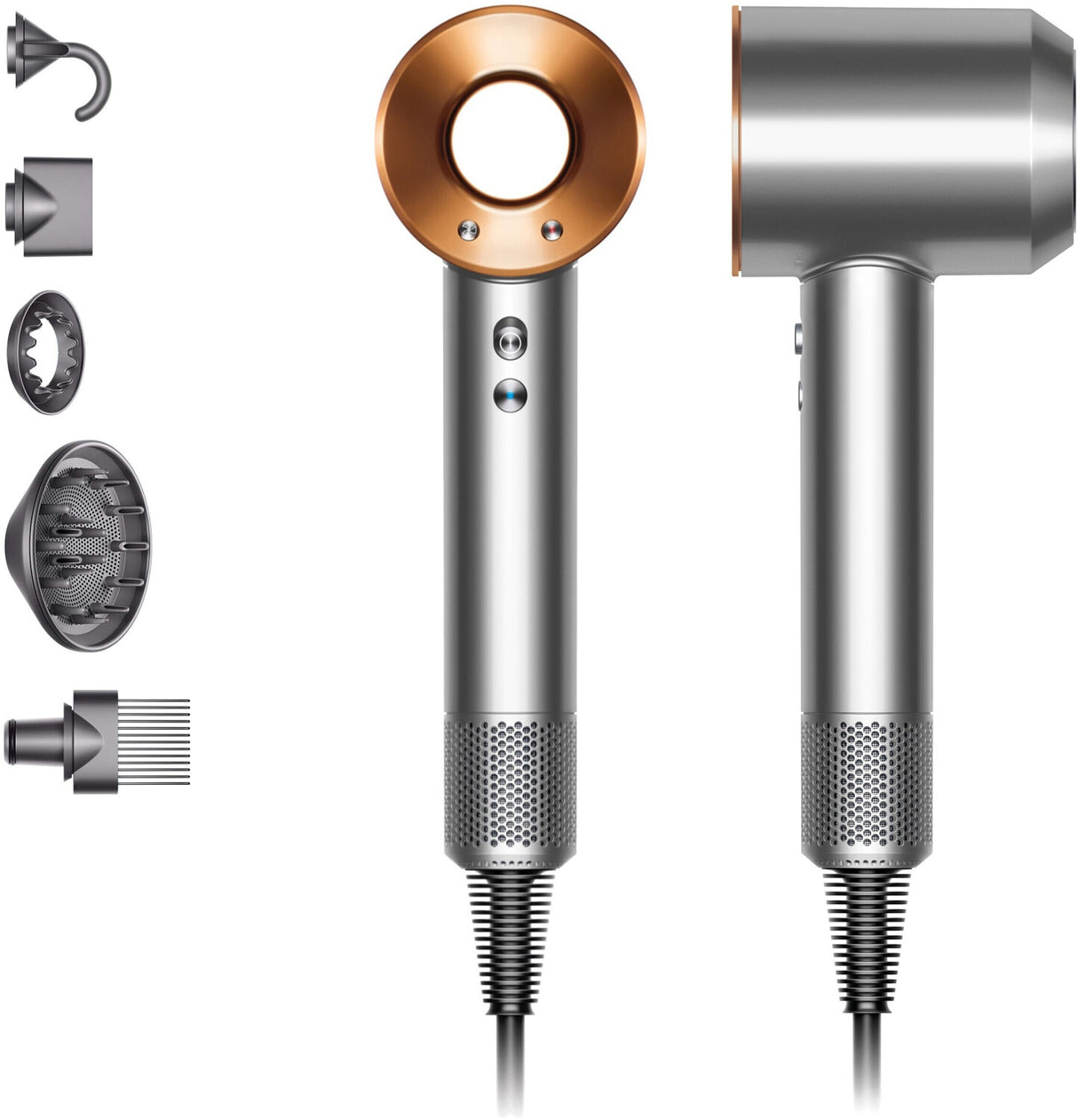 Dyson Haartrockner Supersonic HD07  nickel / kupfer