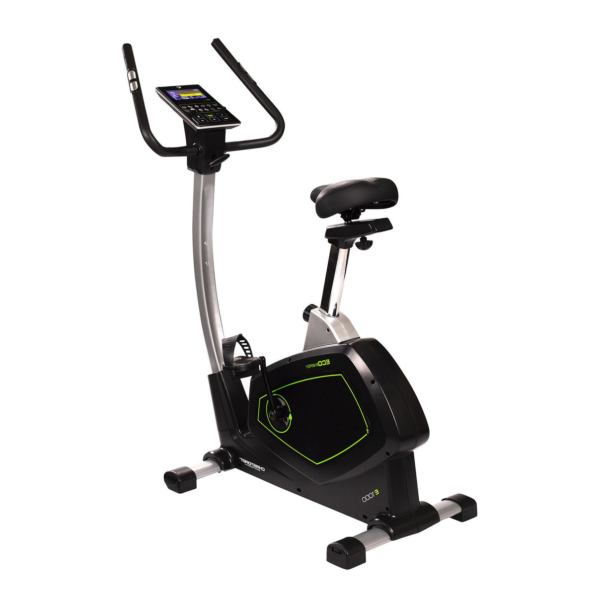 Christopeit Heimtrainer Ergometer Eco 1000, Generator, USB, KinoMap APP