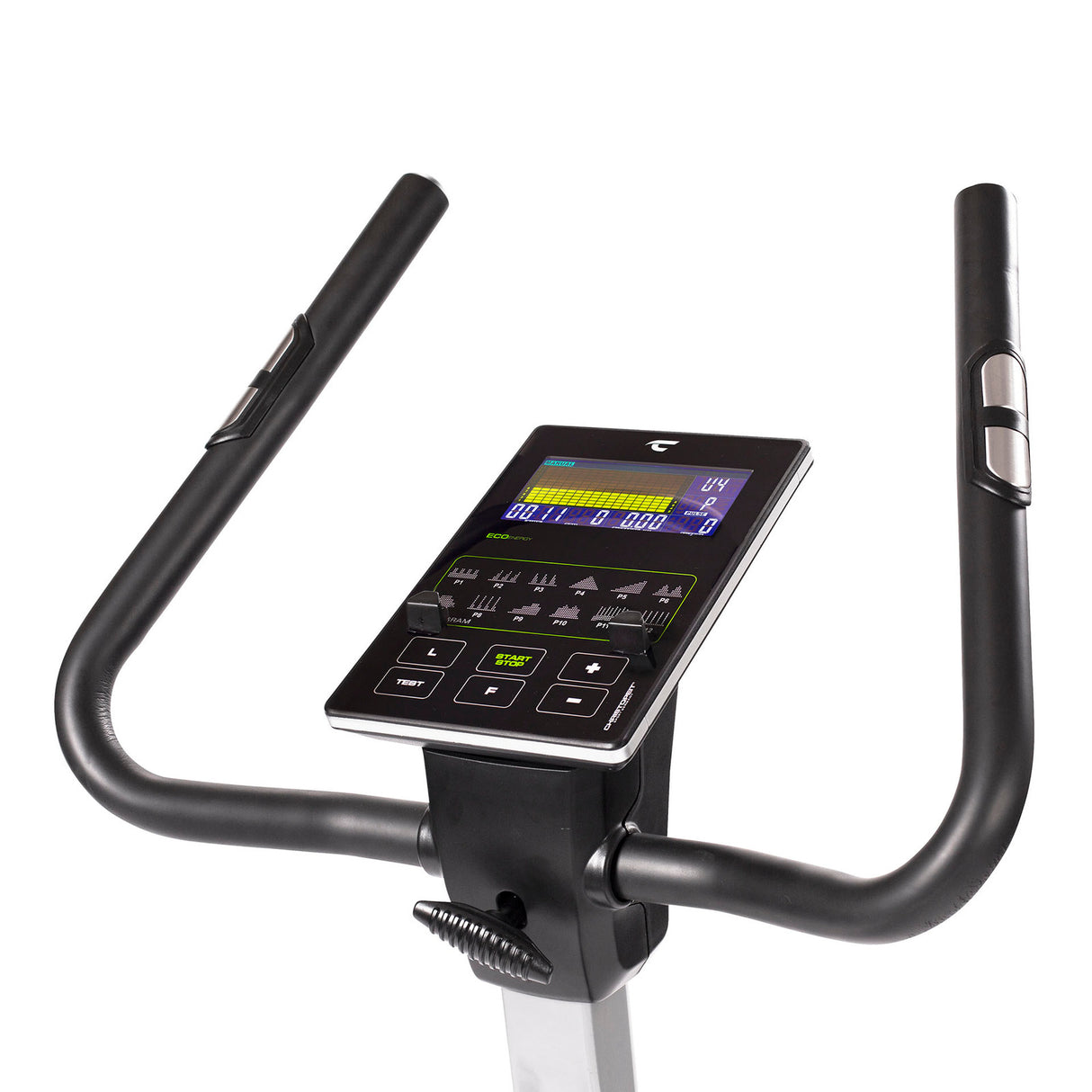 Christopeit Heimtrainer Ergometer Eco 1000, Generator, USB, KinoMap APP