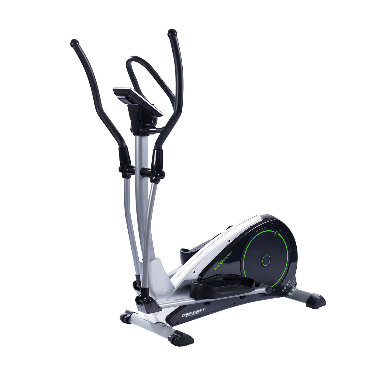 Christopeit Crosstrainer Ergometer Eco 2000, Generator, USB, Kino Mapp APP